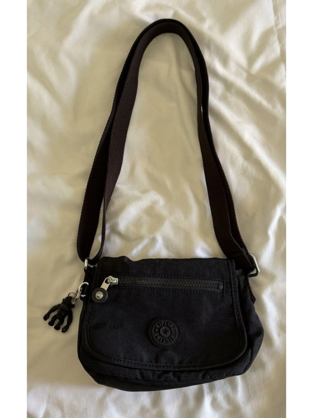 Kipling Sabian Black Mini Crossbody Bag